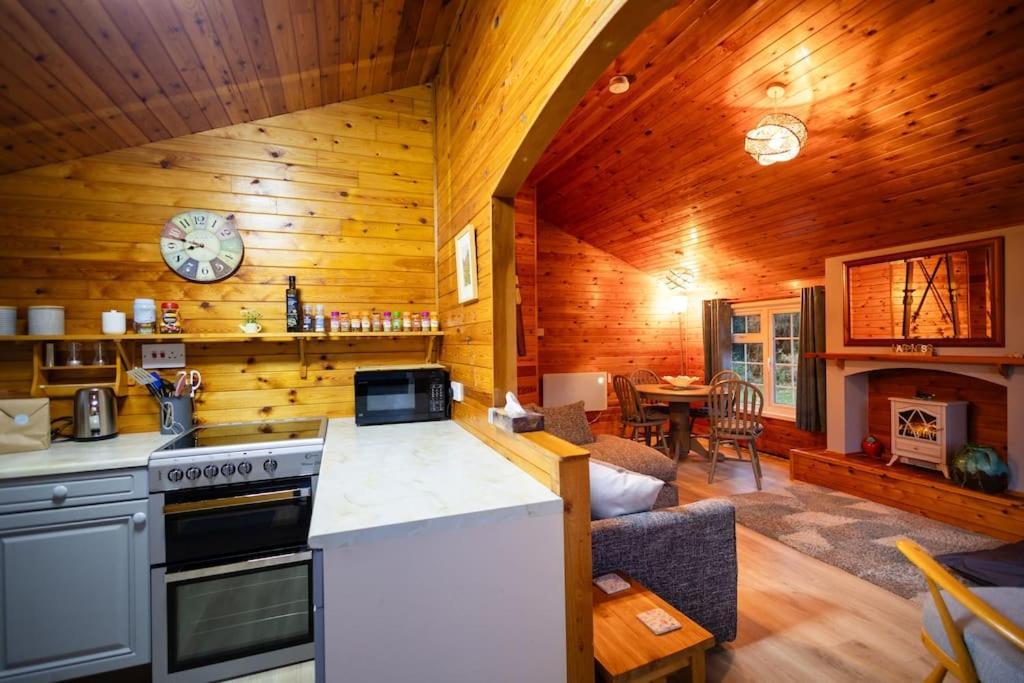 Rural Log Cabin In Snowdonia Near Coed Y Brenin By Seren Short Stays Ffestiniog Esterno foto