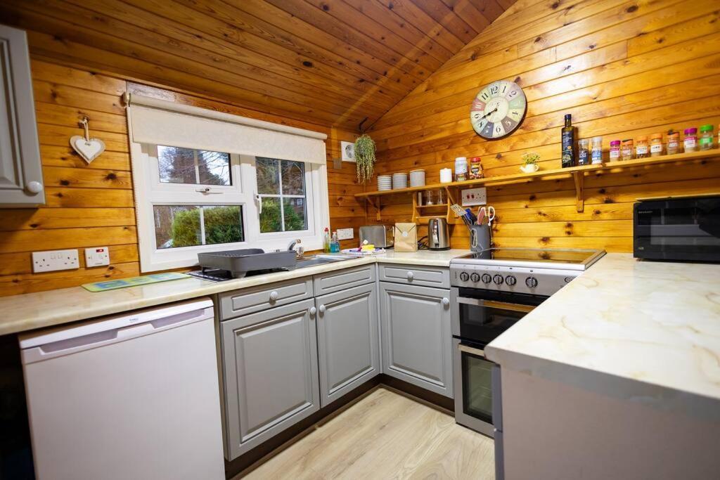 Rural Log Cabin In Snowdonia Near Coed Y Brenin By Seren Short Stays Ffestiniog Esterno foto