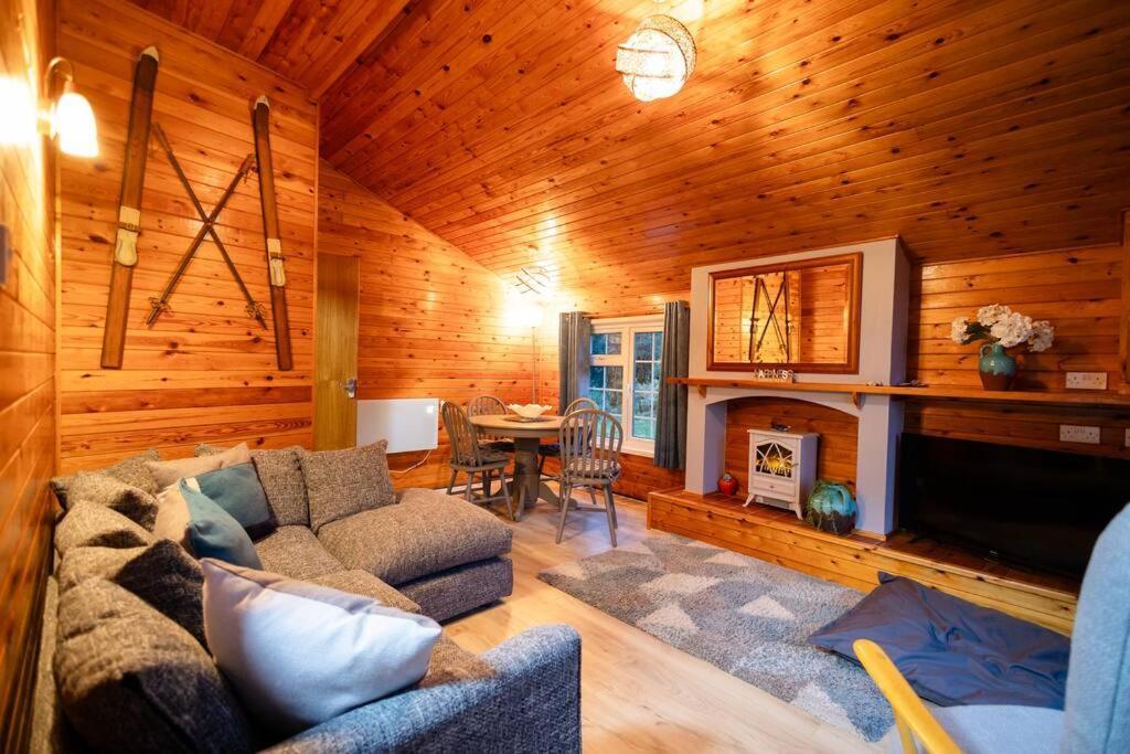 Rural Log Cabin In Snowdonia Near Coed Y Brenin By Seren Short Stays Ffestiniog Esterno foto